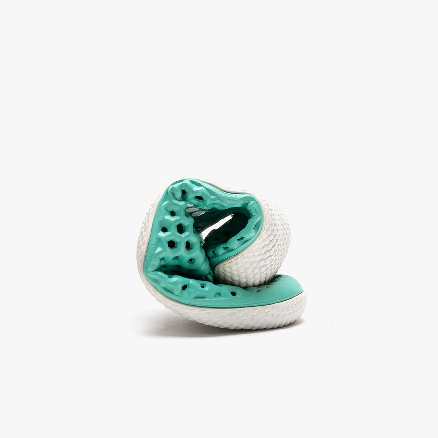 Vivobarefoot Ultra III Bloom Hardloopschoenen Kinderen Groen | Nederland 0249GSOL